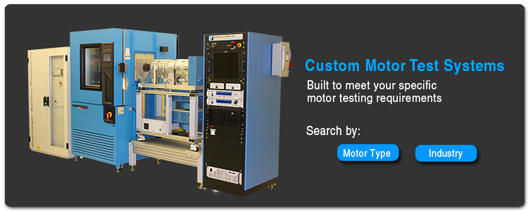 Custom Motor Test Systems